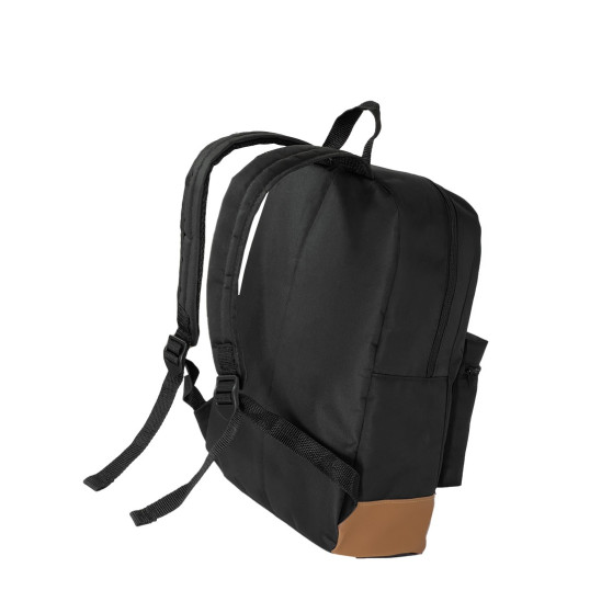 Mochila em Oxford com Detalhe em Couro Sintético Personalizada