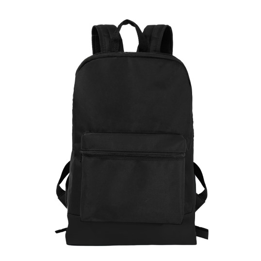 Mochila em Oxford com Detalhe em Couro Sintético Personalizada