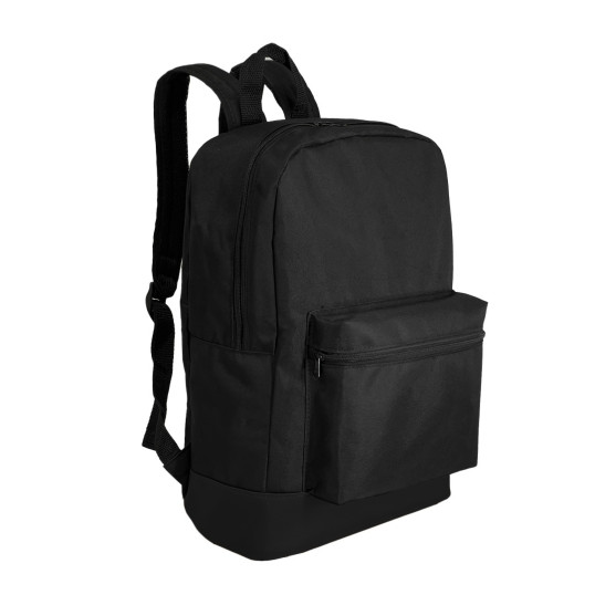 Mochila em Oxford com Detalhe em Couro Sintético Personalizada