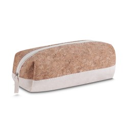 Necessaire Algodão e cortiça Personalizada