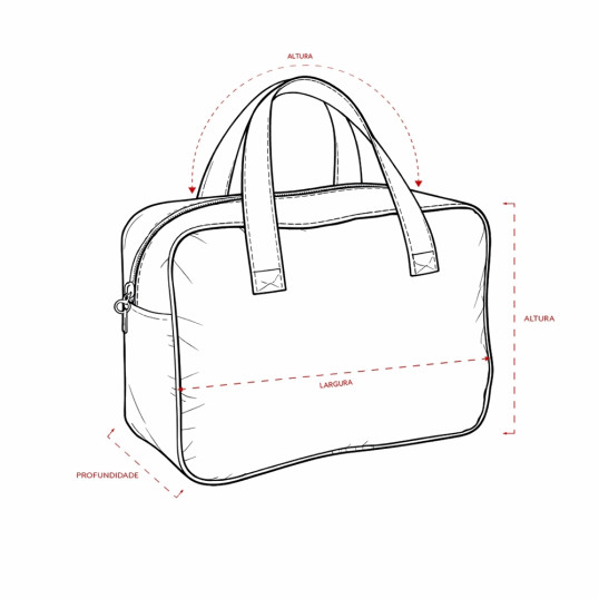 Necessaire em Poliéster Personalizada