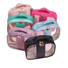 Necessaire Em PVC e PU Impermeável Personalizada