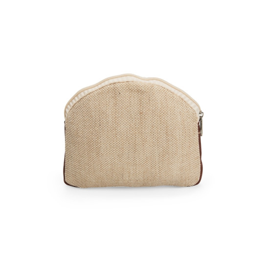 Necessaire Juta e Bidim Personalizada