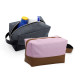 Necessaire Nylon Com Detalhe em Couro Sintético Personalizada