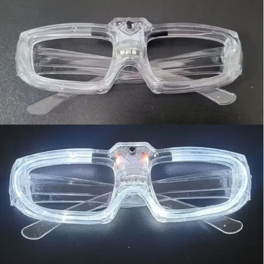 Óculos led Pisca Personalizado