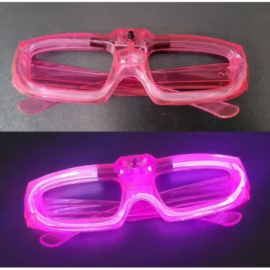 Óculos led Pisca Personalizado