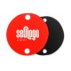 Organizador de cabos em neoprene com botão Personalizado Organizador de cabos em neoprene com botão Personalizado