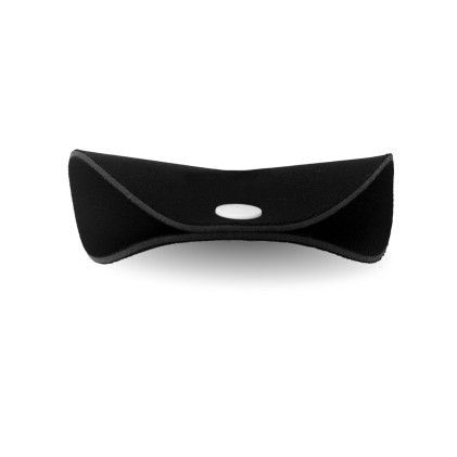 Organizador de cabos em neoprene com botão Personalizado Organizador de cabos em neoprene com botão Personalizado