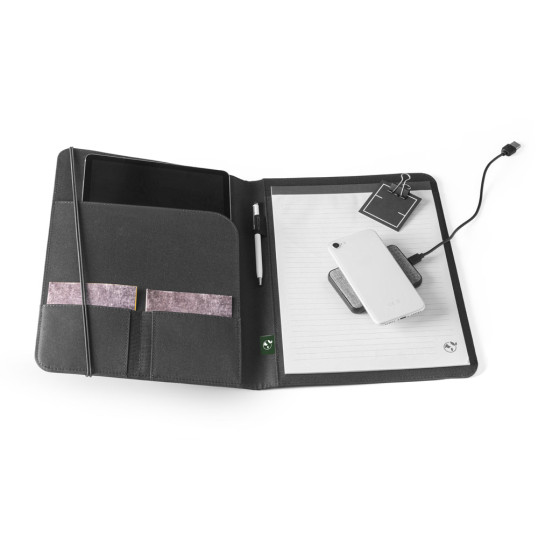 Pasta A4 em Poliéster Reciclado E Caderno Personalizada