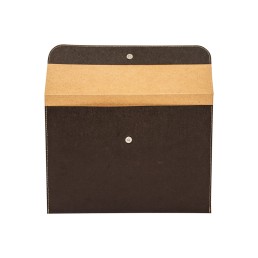 Pasta Envelope Ecológica em Kraft com Fecho Imantado Personalizada