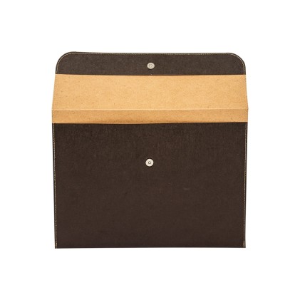 Pasta Envelope Ecológica em Kraft com Fecho Imantado Personalizada