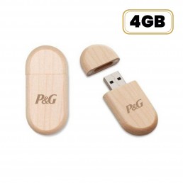 Pen Drive Bambu 4GB Personalizado