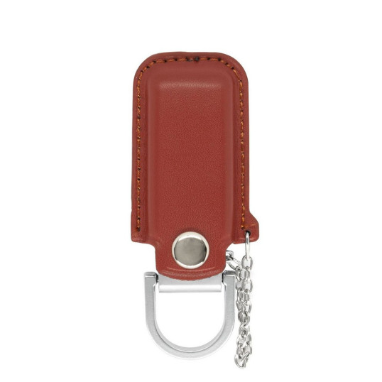 Pen Drive com Capa em Couro 16GB Personalizado