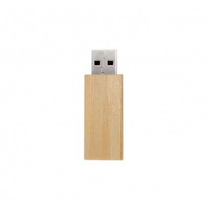 Pen Drive Bambu com Tampa 16GB Personalizado