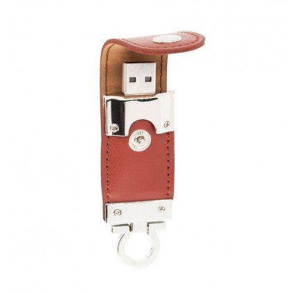 Pen Drive Couro 16GB Personalizado