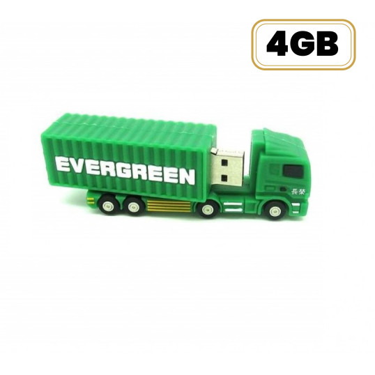 Pen Drive Emborrachado Formato Especial 3D 4 GB Personalizado