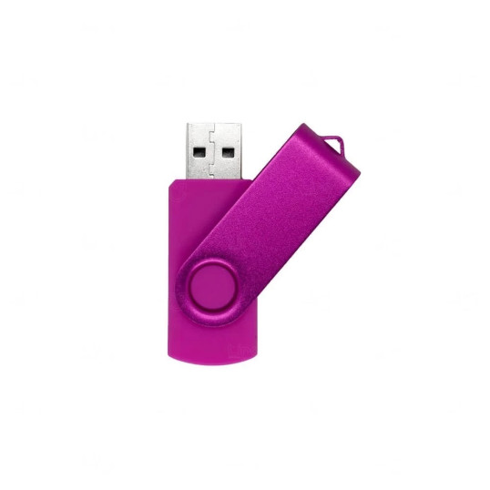 Pen Drive Giratório Colorido 32GB Personalizado
