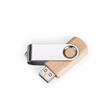 Pen Drive Giratório Ecológico 8GB Personalizado