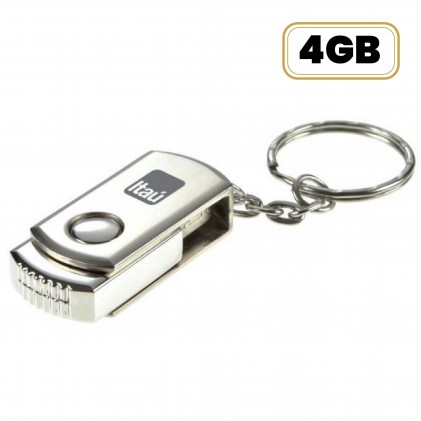 Pen Drive Metal Mini 4GB Personalizado
