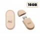 Pen Drive Bambu 16GB Personalizado