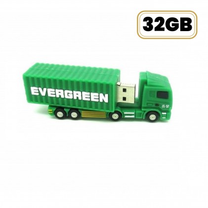 Pen Drive Emborrachado Formato Especial 3D 32 GB Personalizado