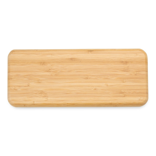 Petisqueira Bambu Retangular Personalizada