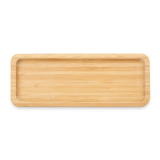 Petisqueira Bambu Retangular Personalizada