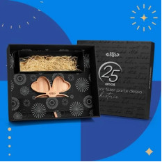 Petisqueira Trevo Em Bambu Personalizada