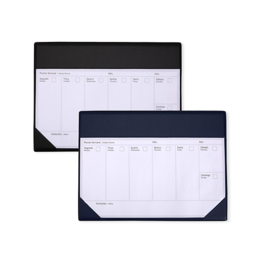 Planner Semanal de Mesa Personalizada