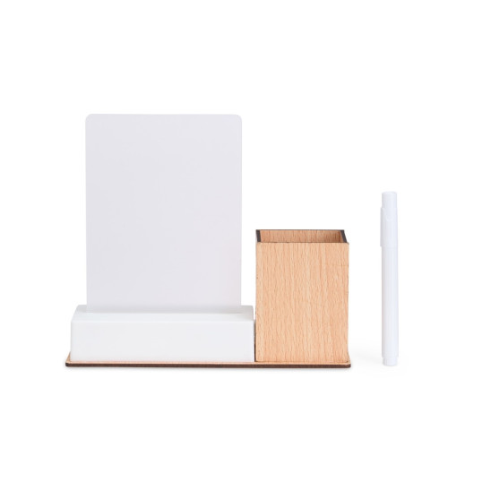 Porta Canetas com Quadro para Mensagens Personalizado