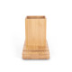 Porta Canetas com Suporte para Celular em Bambu Personalizado