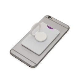 Porta Cartões em Silicone com Suporte Personalizada