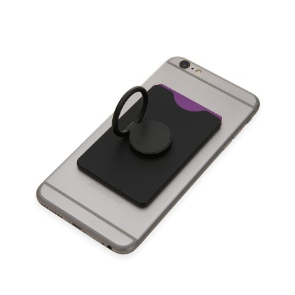 Porta Cartões em Silicone com Suporte Personalizada Porta Cartões em Silicone com Suporte Personalizada