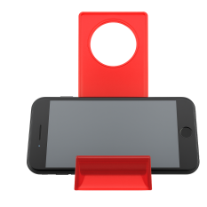 Porta Celular de mesa e Tomada em Acrílico Personalizado