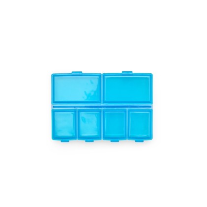 PORTA COMPRIMIDOS EM PLÁSTICO COM 6 COMPARTIMENTOS PERSONALIZADO PORTA COMPRIMIDOS EM PLÁSTICO COM 6 COMPARTIMENTOS PERSONALIZADO