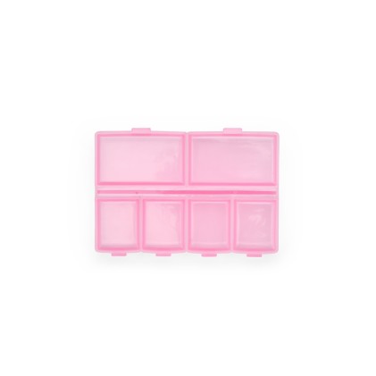 PORTA COMPRIMIDOS EM PLÁSTICO COM 6 COMPARTIMENTOS PERSONALIZADO PORTA COMPRIMIDOS EM PLÁSTICO COM 6 COMPARTIMENTOS PERSONALIZADO