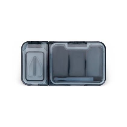 Porta Comprimidos em Plástico com Cortador, Triturador e Compartimentos Personalizado Porta Comprimidos em Plástico com Cortador, Triturador e Compartimentos Personalizado