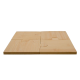 Porta-Copos de Bambu em Formato Quebra-Cabeça Personalizado Porta-Copos de Bambu em Formato Quebra-Cabeça Personalizado