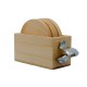 PORTA COPOS EM BAMBU COM ABRIDOR DE GARRAFAS Personalizado PORTA COPOS EM BAMBU COM ABRIDOR DE GARRAFAS Personalizado