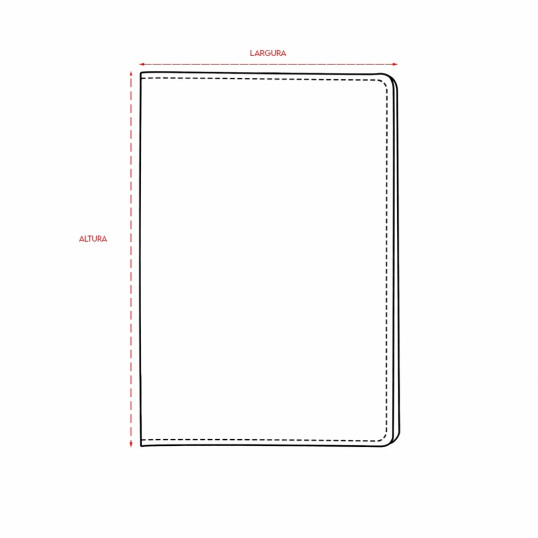 Porta Documento PU Personalizado