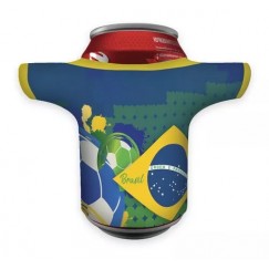 Porta Lata Camisa em Neoprene 350 ml Personalizada