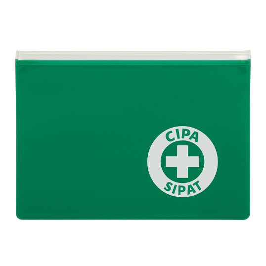 Porta Máscara com Fechamento Zip Personalizada
