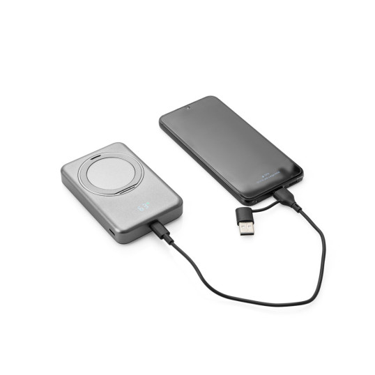 Power Bank Bateria Portátil Carregador Abs Reciclado 10000 mAh Personalizada