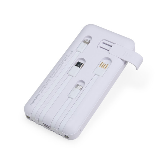 Power Bank carregador com Lanterna 10.000 mAh Personalizada