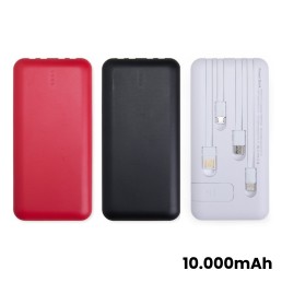 Power Bank carregador com Lanterna 10.000 mAh Personalizada