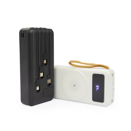 Power Bank Carregador Indução 20.000mAh Personalizada Power Bank Carregador Indução 20.000mAh Personalizada
