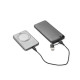 Power Bank Em ABS reciclado 5000mAH Personalizada