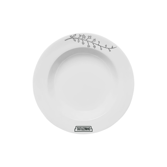 Prato De Porcelana Fundo Personalizado