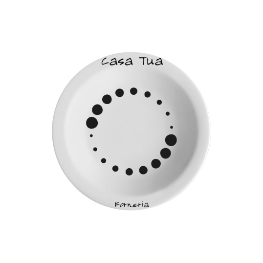 Prato De Porcelana Fundo Personalizado