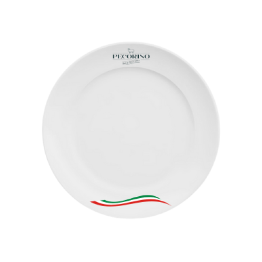 Prato De Porcelana Raso Personalizado
